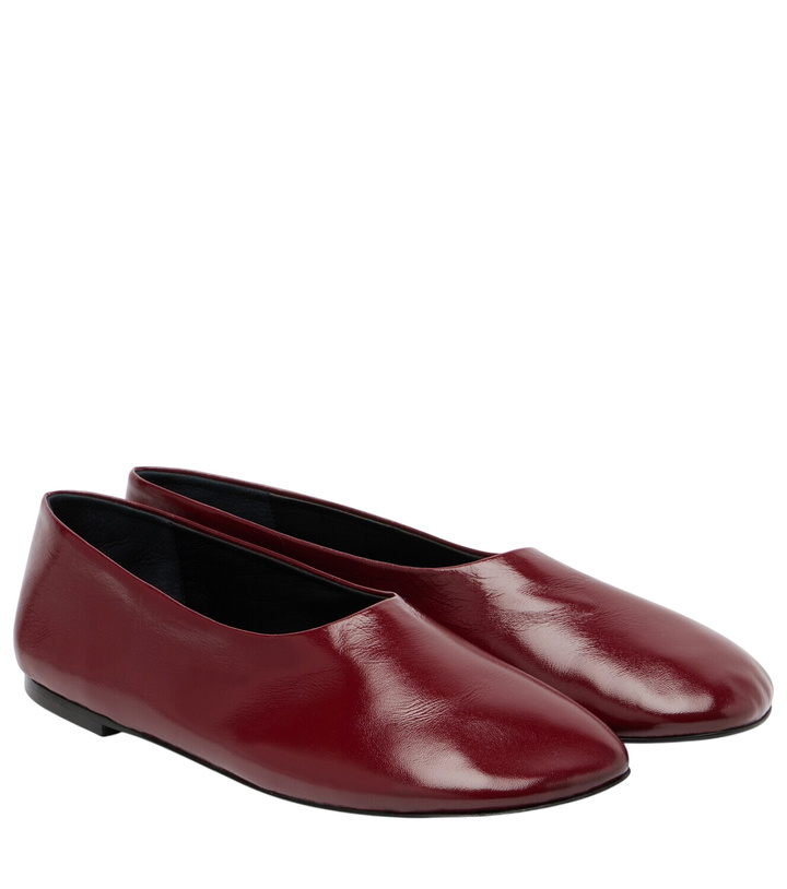 Photo: Proenza Schouler Glove leather ballet flats