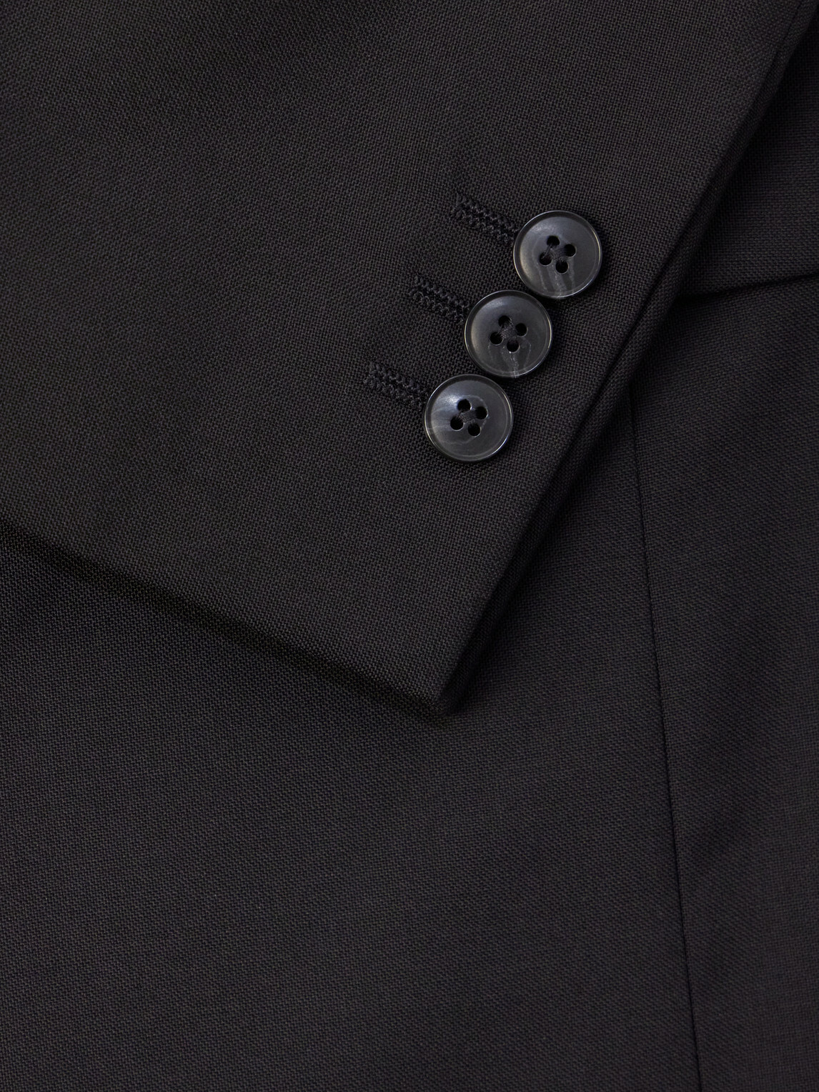 mfpen - Double Breasted Wool Jacket - Black
