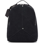 Dsquared2 Black Canvas Backpack