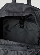 Typographic Ripstop Backpack in Black