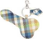 Vivienne Westwood Multicolor Flat Penis Keychain