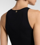Rabanne Embellished cotton-blend maxi dress
