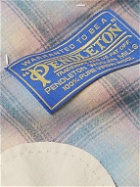 Maison Margiela - Pendleton Panelled Cotton Bomber Jacket - Neutrals