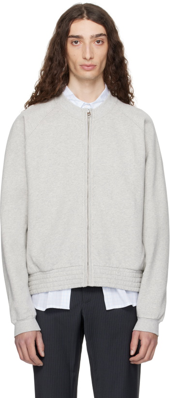 Photo: Paloma Wool Gray Nila Raglan Sleeve Jacket