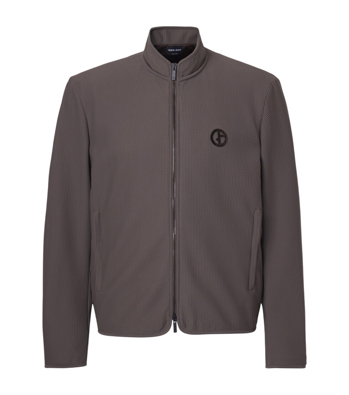 Photo: Giorgio Armani Logo blouson jacket