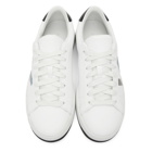 Kenzo White K-Logo Kourt Sneakers