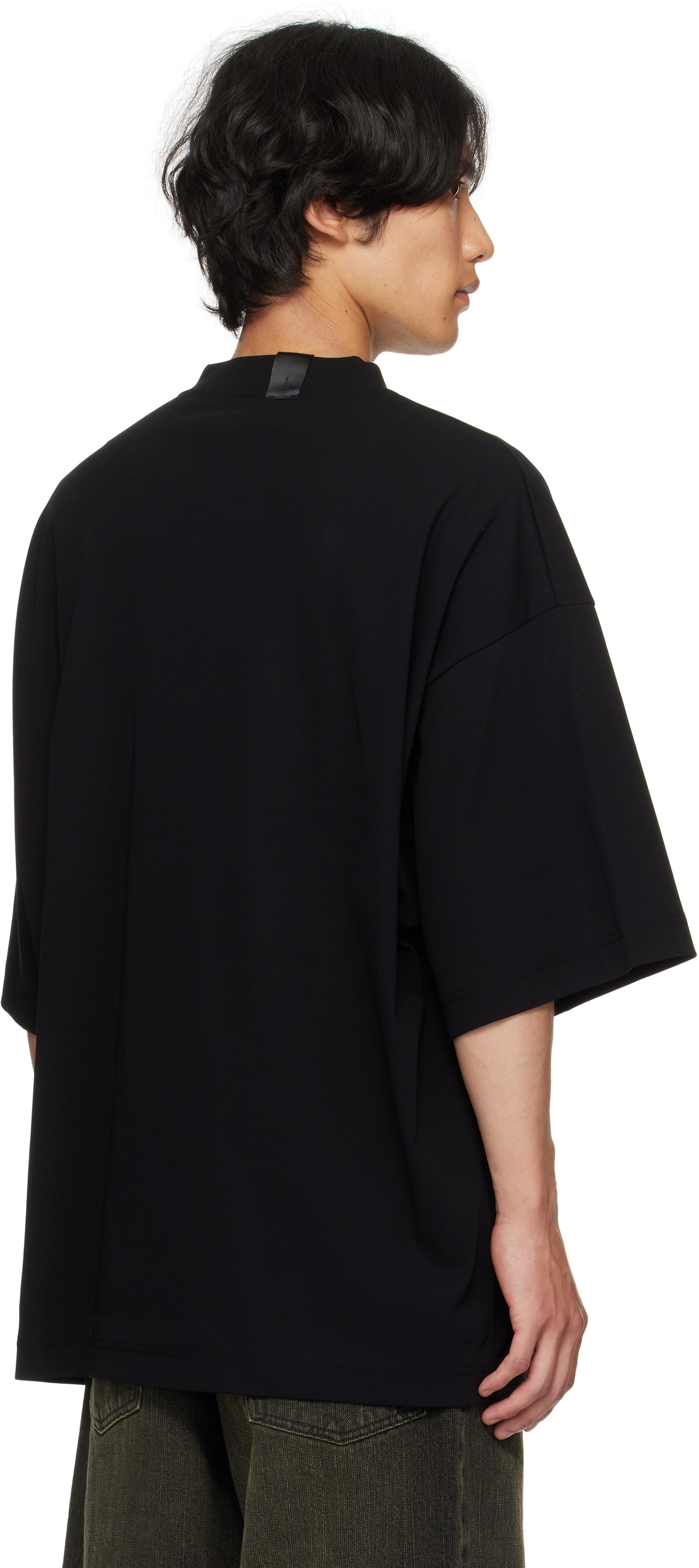 N.Hoolywood Black Big T-shirt