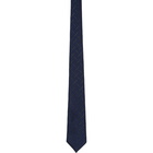 Burberry Navy Manston Monogram Tie