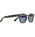 Cutler and Gross - Square-Frame Tortoiseshell Acetate and Gold-Tone Sunglasses - Tortoiseshell