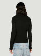 Courrèges - Suspender Strap Sweater in Black