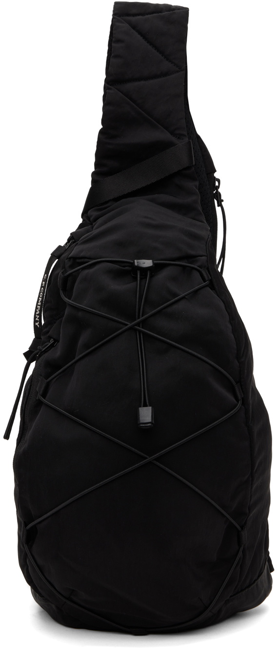 C.P. Company Taupe Nylon B Crossbody Rucksack Bag C.P. Company