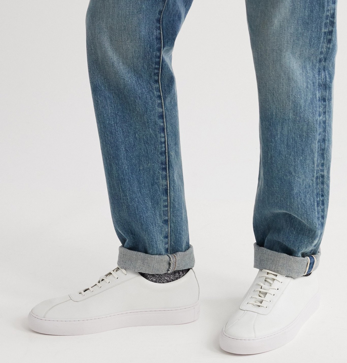 Grenson - Vegan Leather Sneakers - White