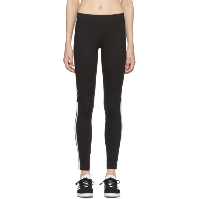 Photo: adidas Originals Black Trefoil Leggings