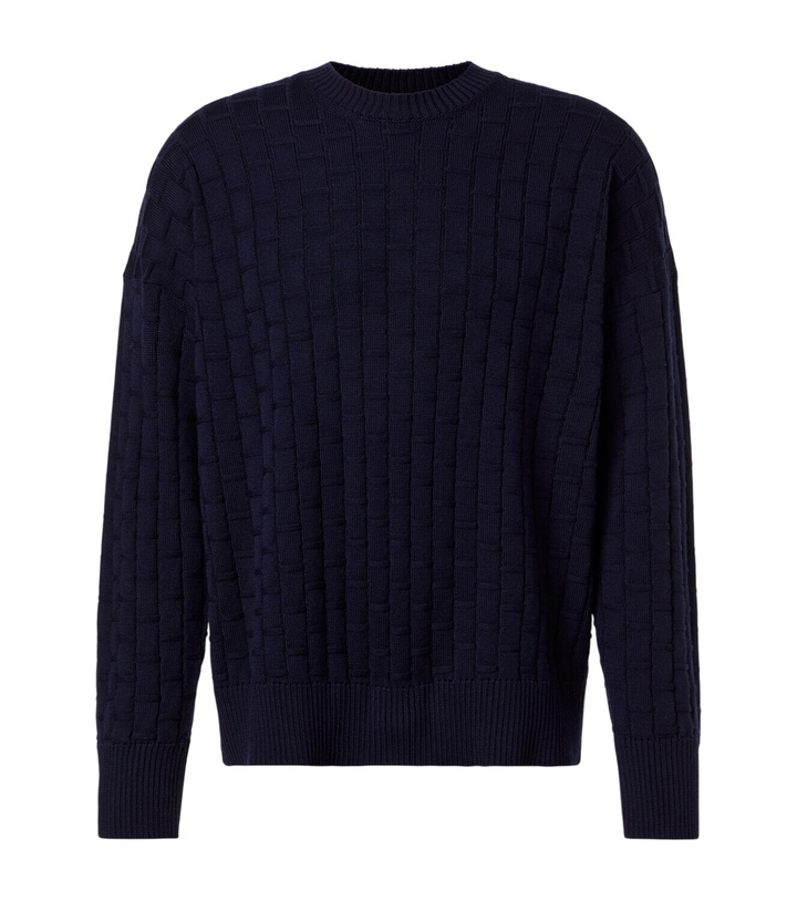 Photo: Plan C Ribbed-knit wool sweater