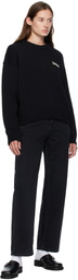 Carhartt Work In Progress Black Pierce Straight Jeans