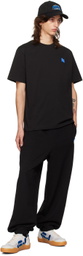 ADER error Black TRS Tag 01 Sweatpants