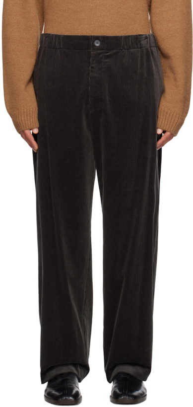 Photo: ATON Gray Wide Trousers
