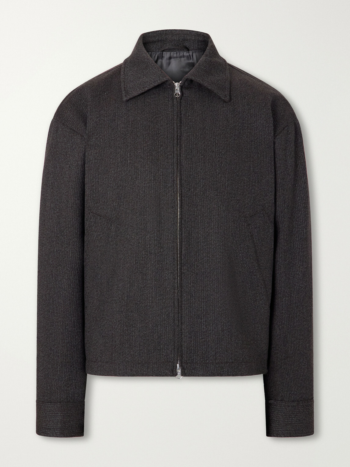 mfpen - Mail Wool-Blend Blouson Jacket - Gray