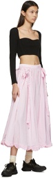 Cecilie Bahnsen Pink Kassandra Skirt