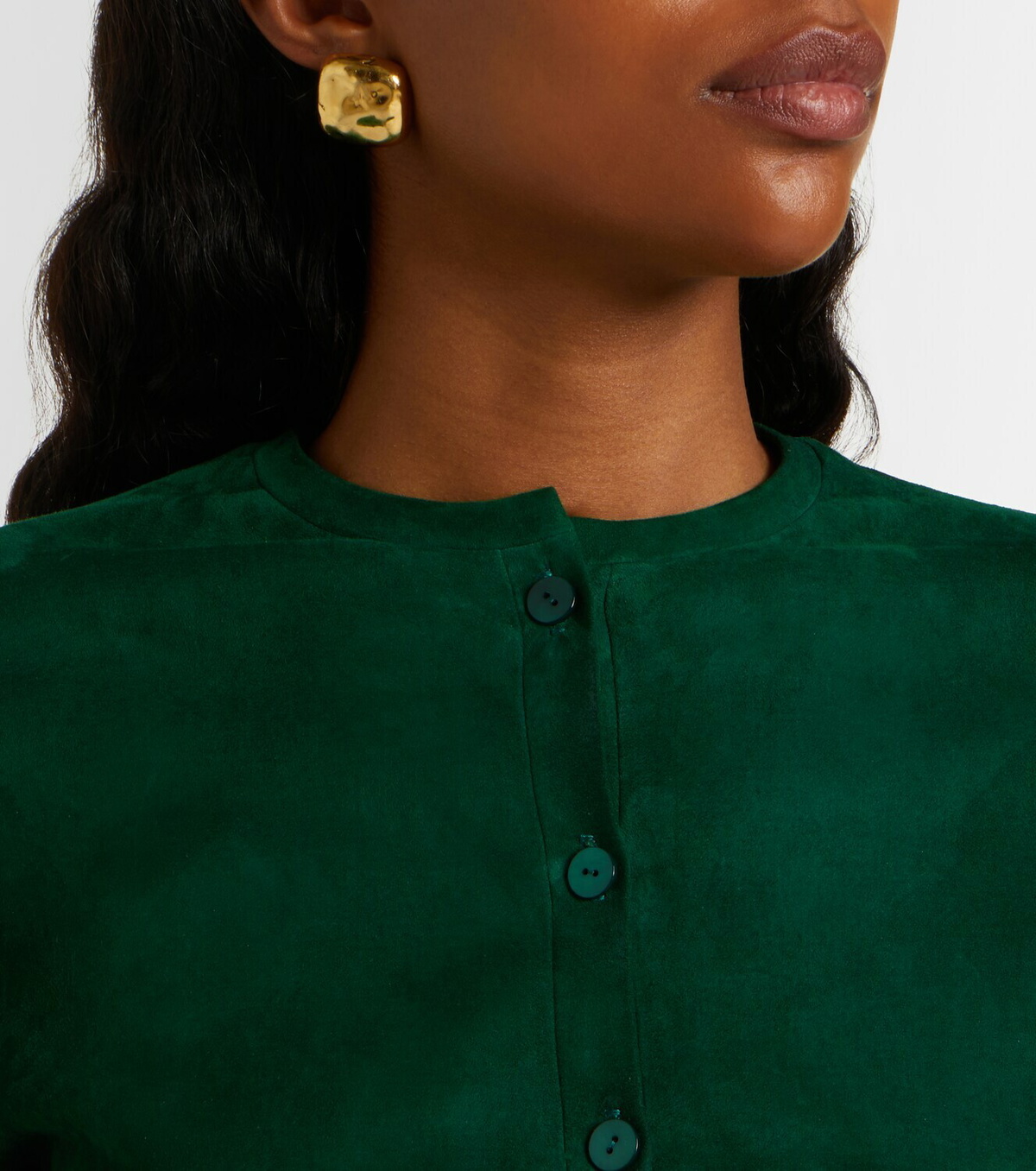 Stouls Astrid suede cardigan