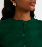 Stouls Astrid suede cardigan