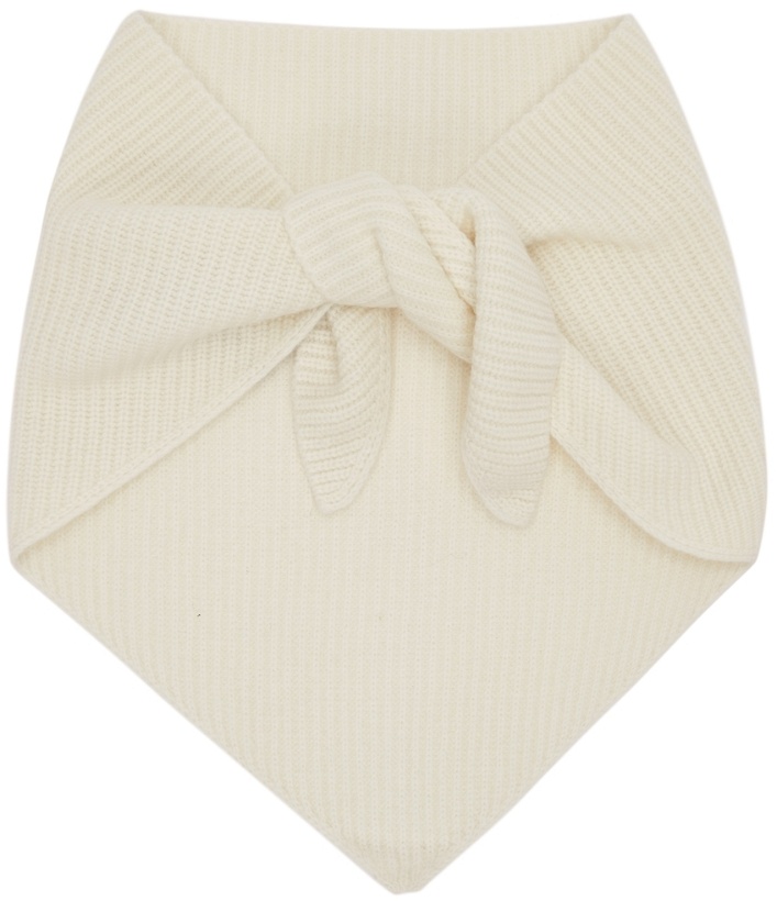 Photo: Solid Homme White Muffler Scarf