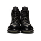 Rick Owens Black Cop Boots