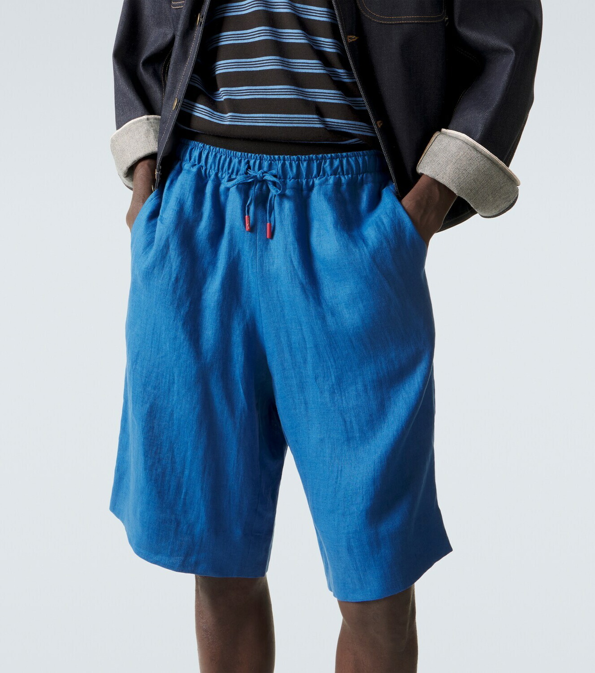 Kiton Linen shorts