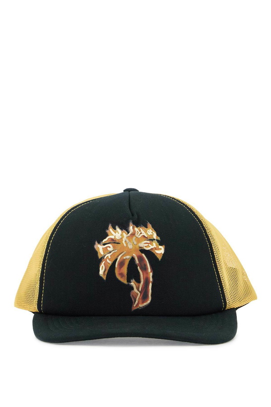 Photo: Palm Angels Burning Palm Trucker Hat