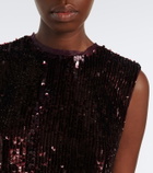 Simkhai Cydia sequined top