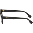 Fendi Black Lettering Sunglasses