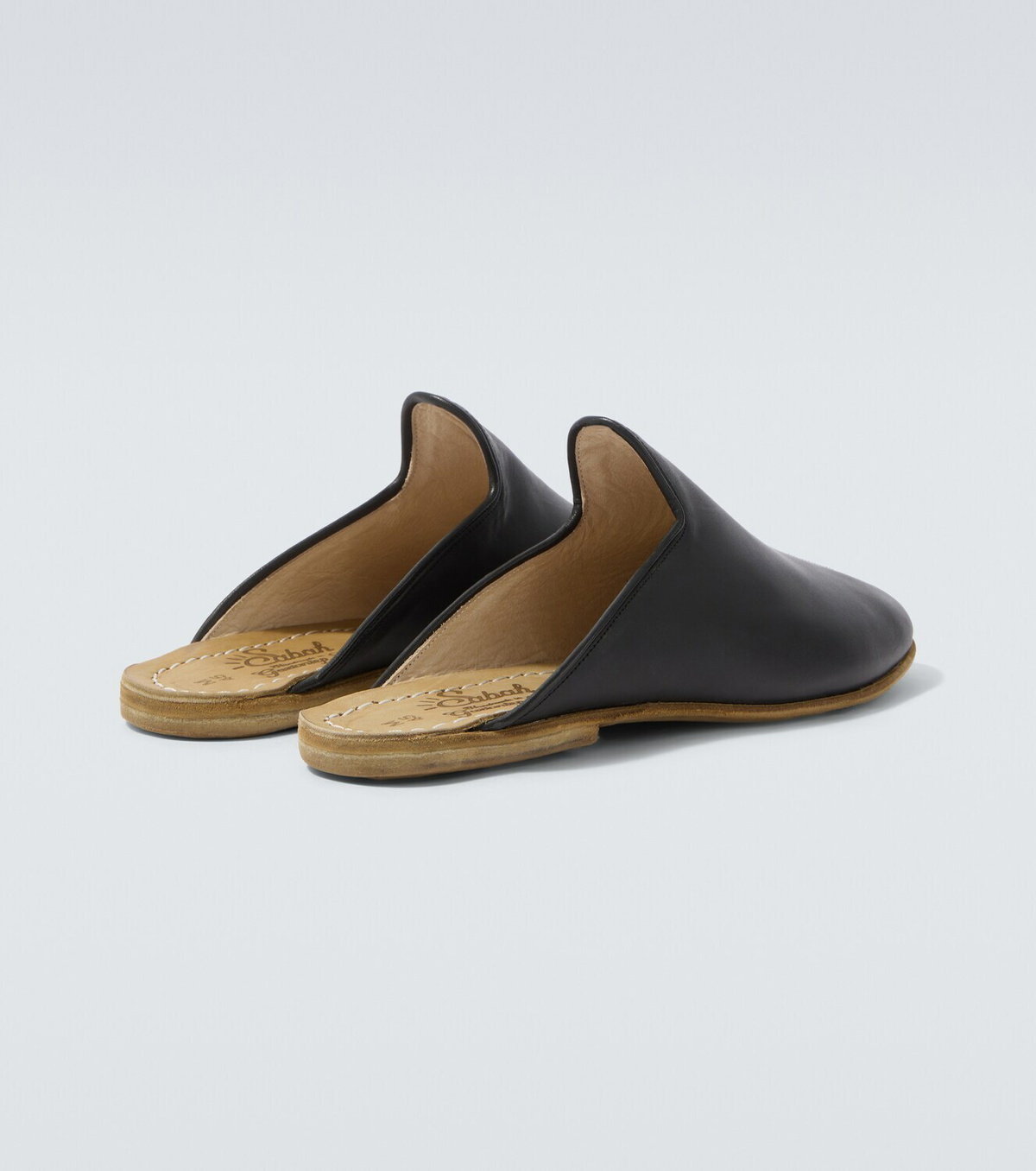 Sabah Baba leather mules