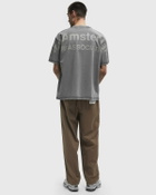 New Amsterdam BIG LOGO TEE Grey Mens Shortsleefe