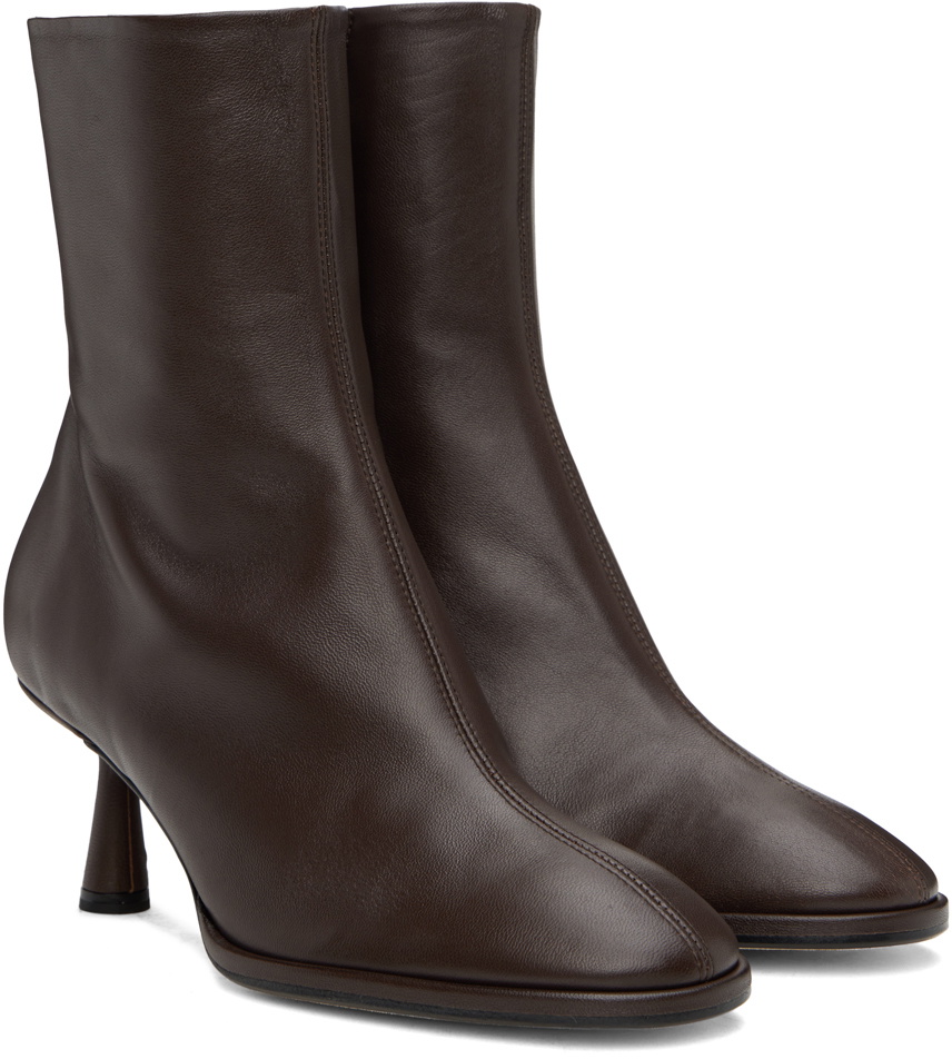 Aeyde Brown Dorothy Boots Aeyde