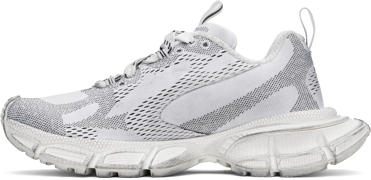 Balenciaga White Under Armour Edition 3XL Knit Sneakers