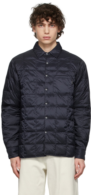 Photo: TAION Navy Down Overshirt