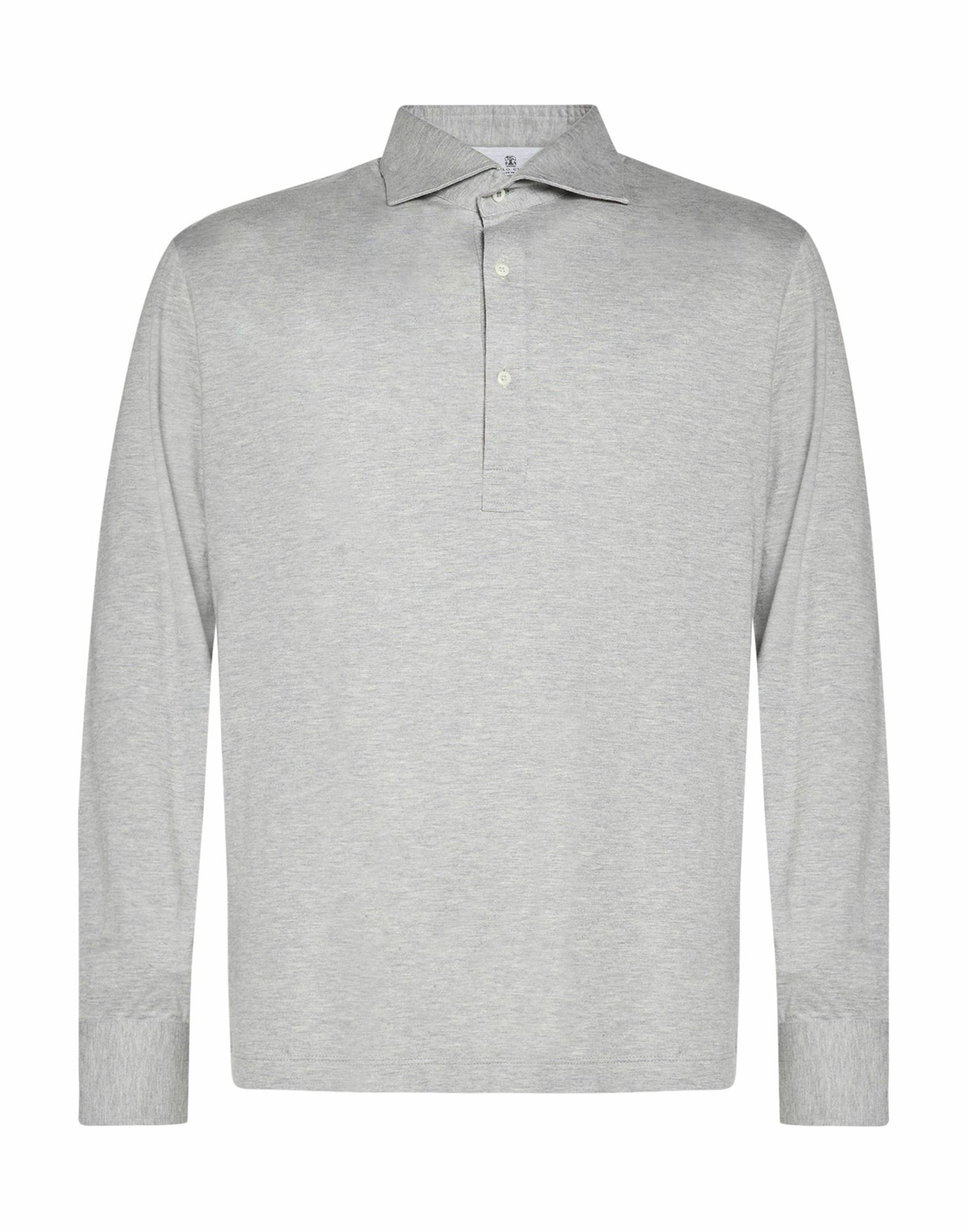 Brunello Cucinelli Mens Polo shirt in Grey