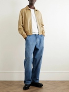 Bottega Veneta - Oversized Leather Blouson Jacket - Neutrals