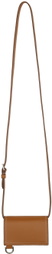 Jacquemus Brown Le Chouchou 'Le Porte Azur' Card Holder