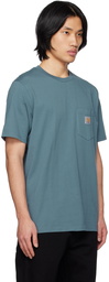 Carhartt Work In Progress Blue Patch Pocket T-Shirt