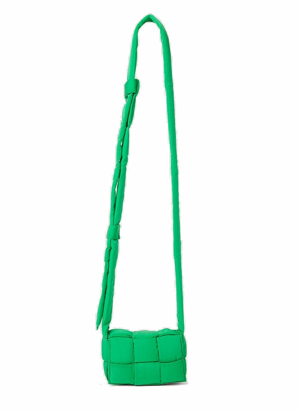 Photo: Candy Padded Tech Cassette Crossbody Bag in Green