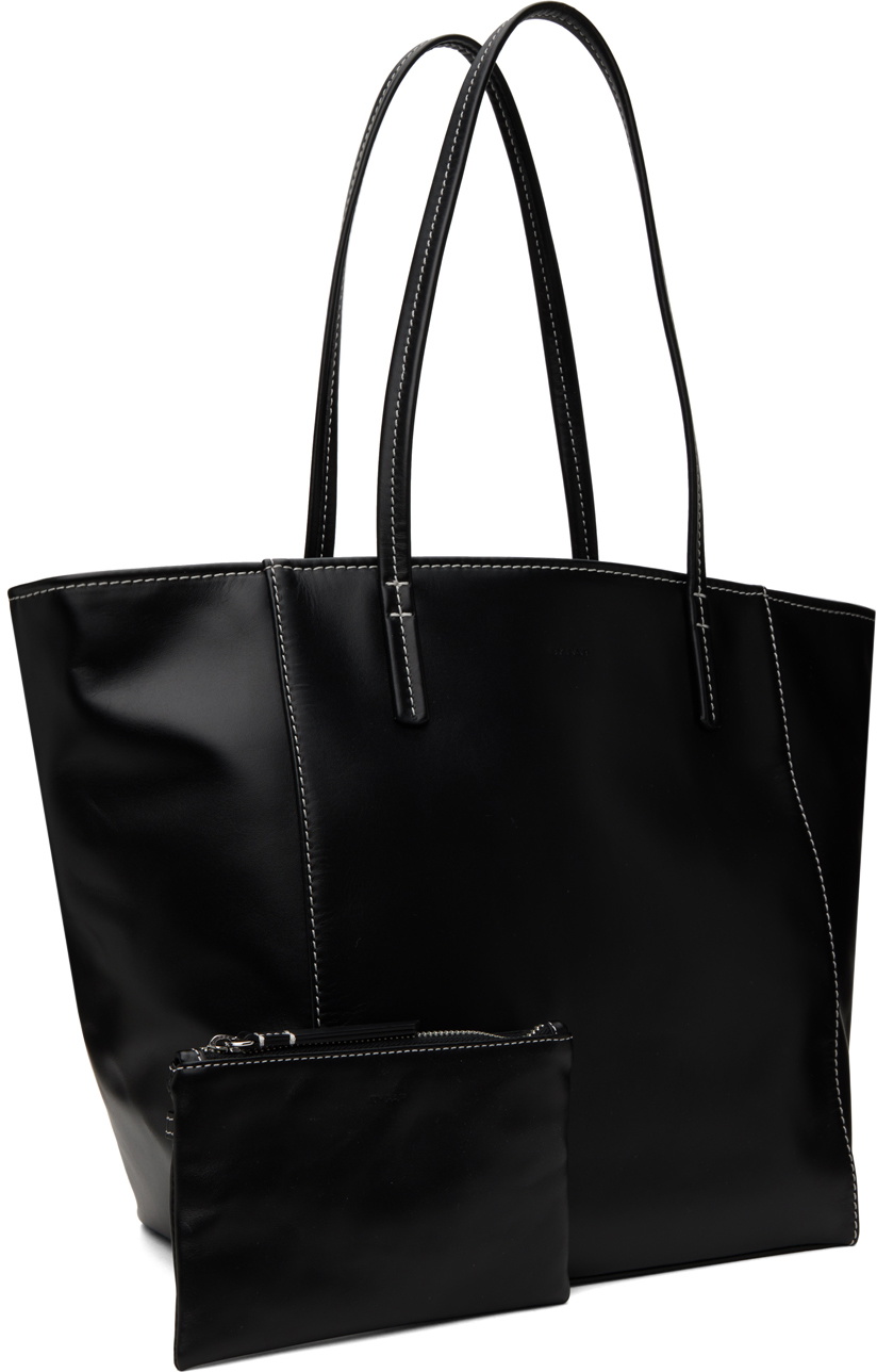 BY FAR Black Club Tote By Far