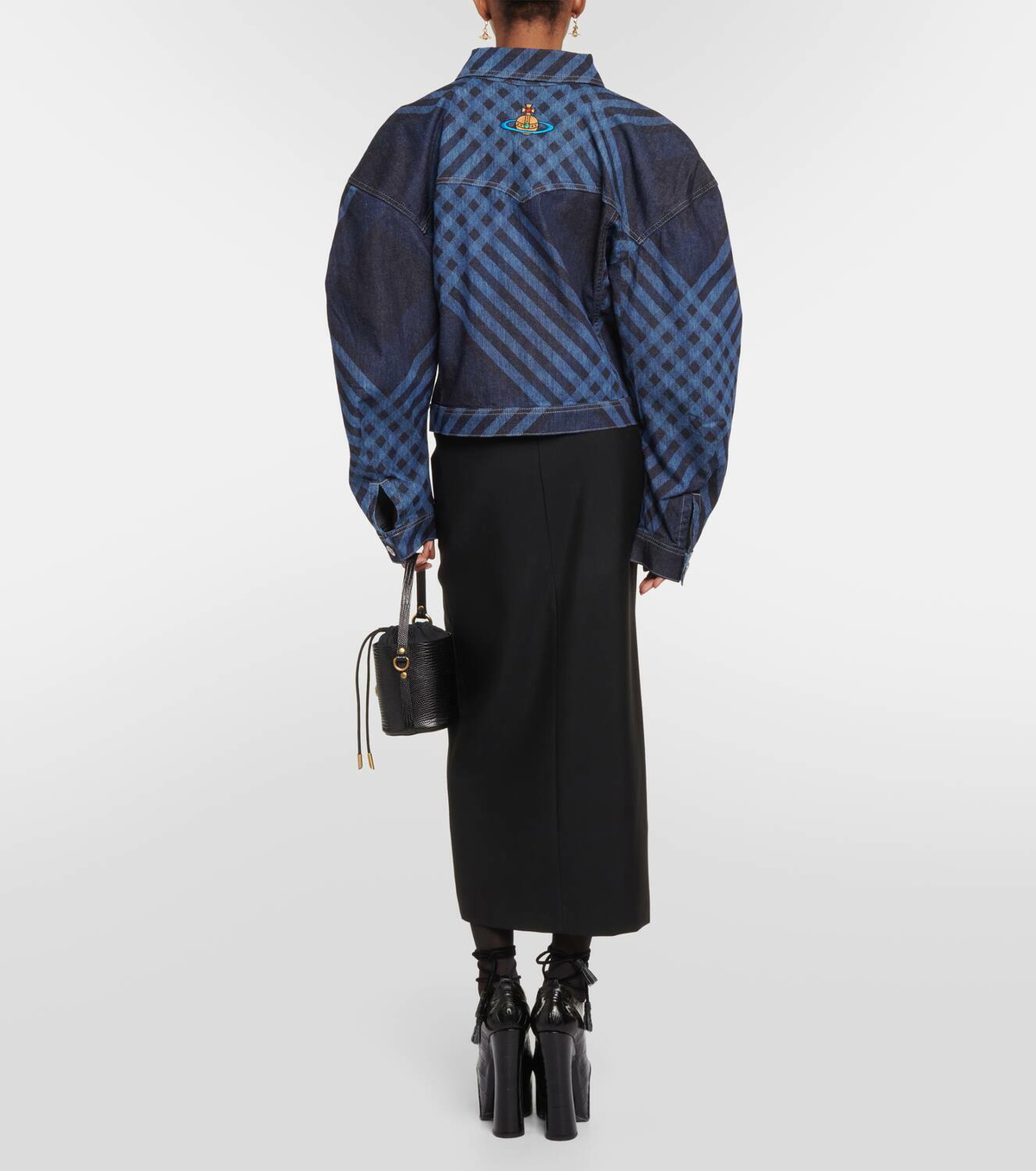 Vivienne Westwood Checked jean jacket Vivienne Westwood