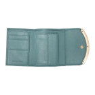See by Chloe Blue Lizzie Compact Wallet