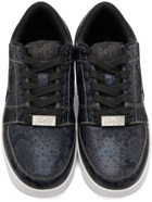 BAPE Black Python Sta Sneakers