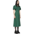 Alexachung Green Zip Detail Long Dress