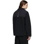 The Very Warm Black Fleece Zip Pullover