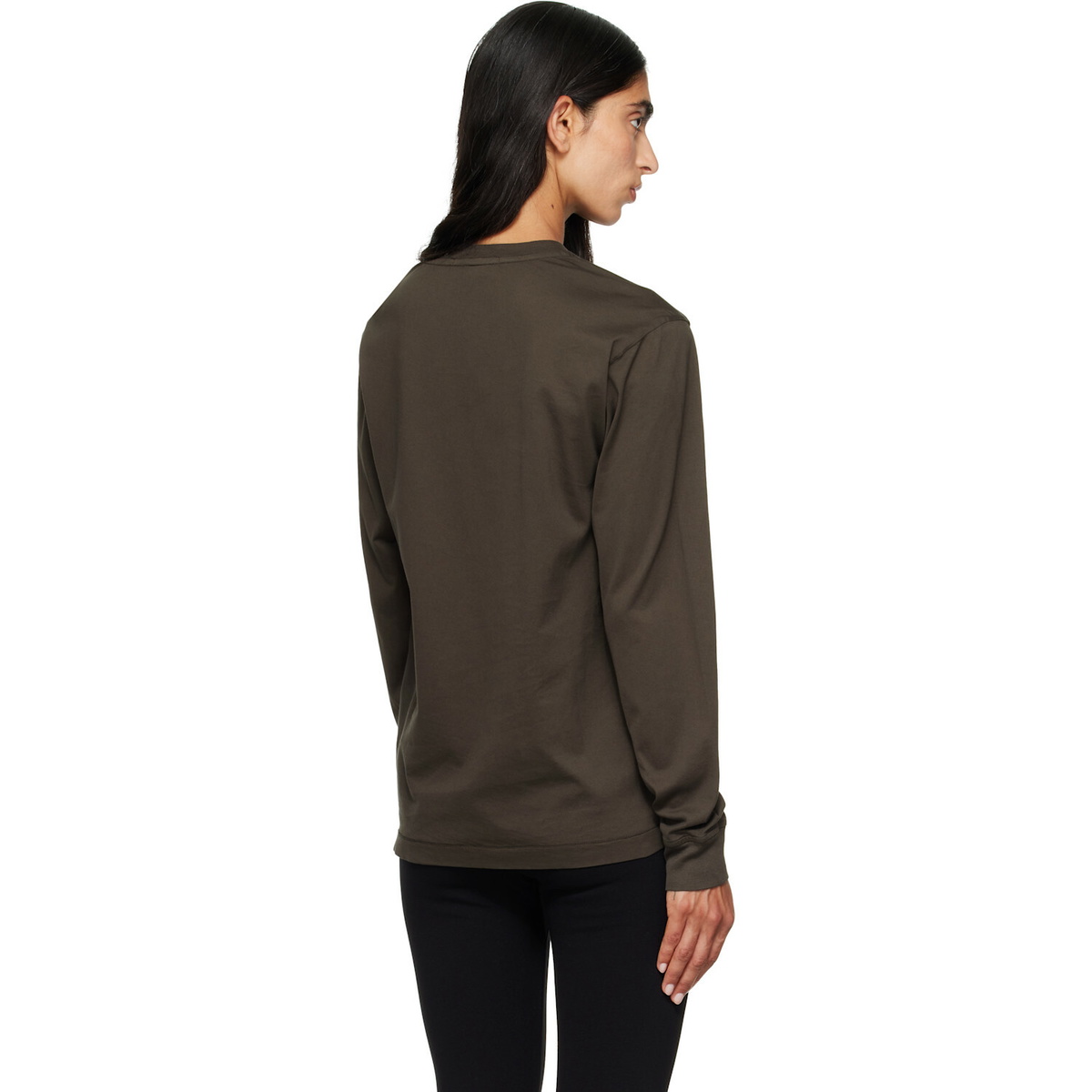 Stone Island Gray 60/2 Cotton Jersey T-shirt