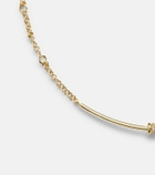 Spinelli Kilcollin Gravity Arc 18kt gold necklace with diamonds