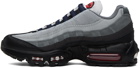 Nike Gray & Black Air Max 95 Sneakers